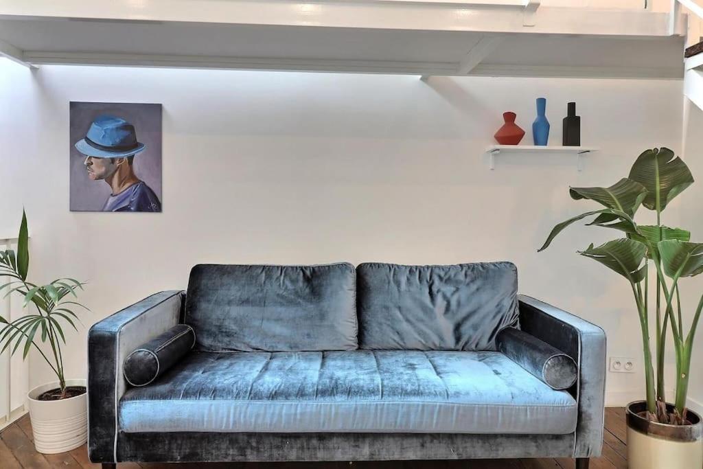 Unique Loft Apartment Located 15 Minutes From The Champs Elysees Saint-Ouen  Dış mekan fotoğraf